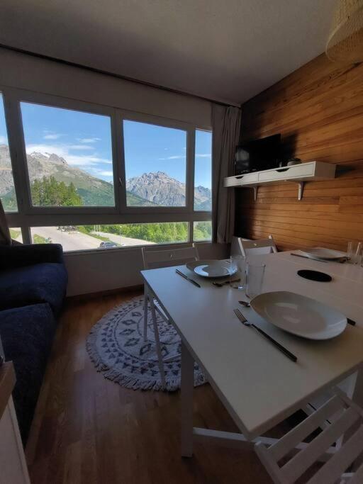 Joli Studio 4 Couchages Aux Pieds Des Pistes Puy-Saint-Vincent Zewnętrze zdjęcie