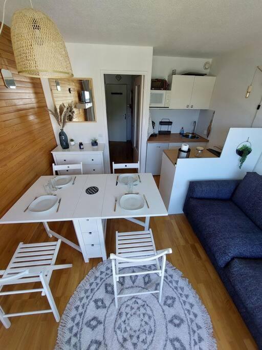Joli Studio 4 Couchages Aux Pieds Des Pistes Puy-Saint-Vincent Zewnętrze zdjęcie